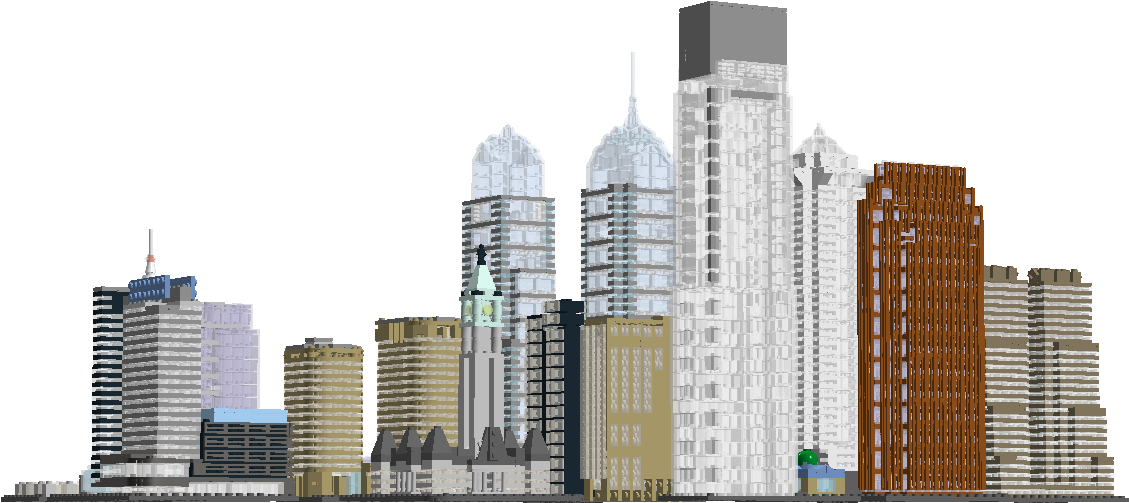 1 / - Skyline (1357x600), Png Download