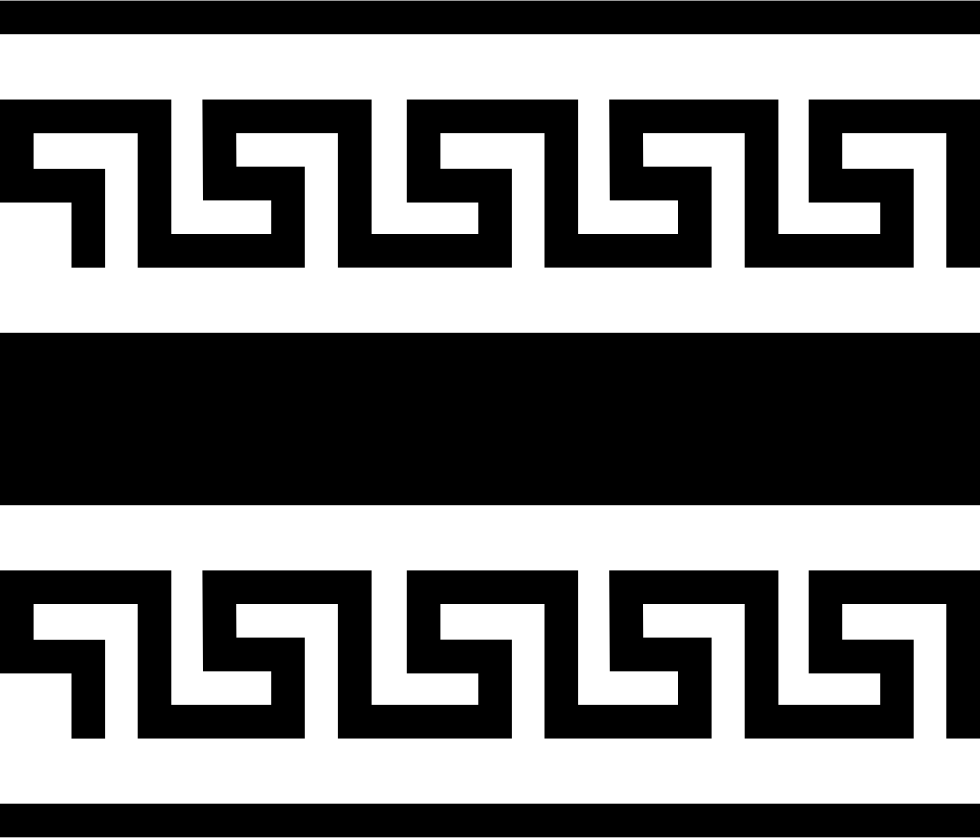 Png File Svg - Ornamento Grego Png (980x838), Png Download