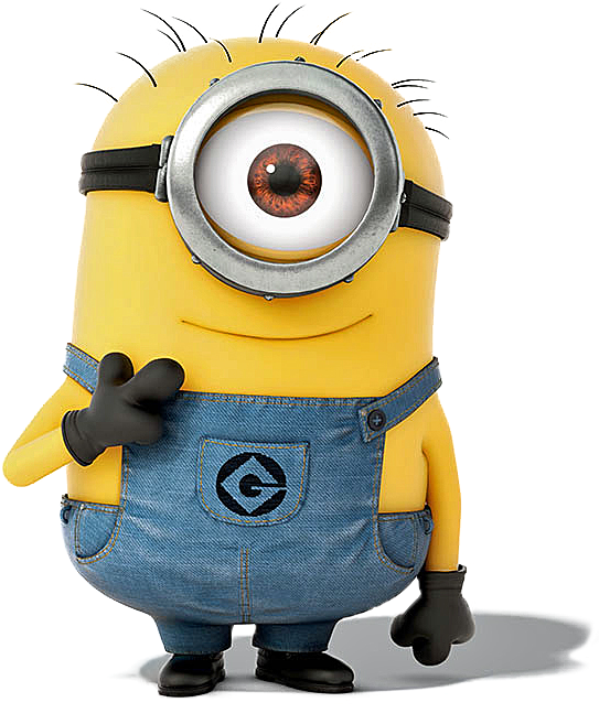 Mini - Minions One Eye (579x669), Png Download