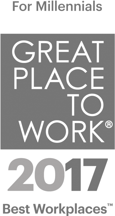 Magazine's 100 Best Workplaces For Millennials, And - Great Places To Work 2018 (587x1024), Png Download