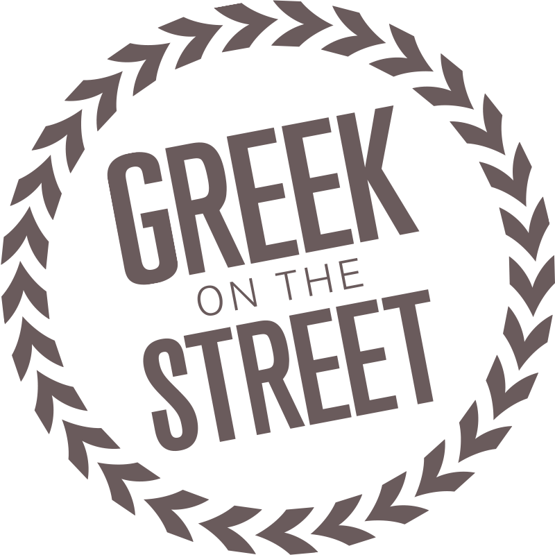 Greek On The Steet Logo - Green Card (800x800), Png Download
