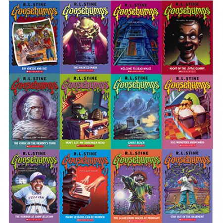 Unmask Your Favorite Original Goosebumps Cover - Goosebumps: Say Cheese And Die! By Stine Rl (800x450), Png Download