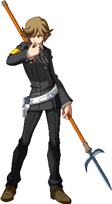 18, 23 September 2014 - Ken Amada Persona 4 Arena (316x421), Png Download