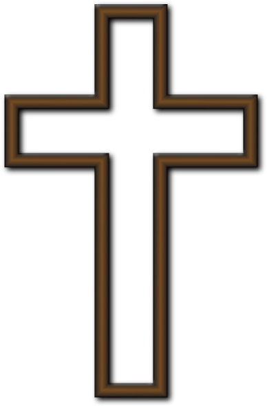 The Old Rugged Cross - Female Gender Symbol White Png (618x618), Png Download