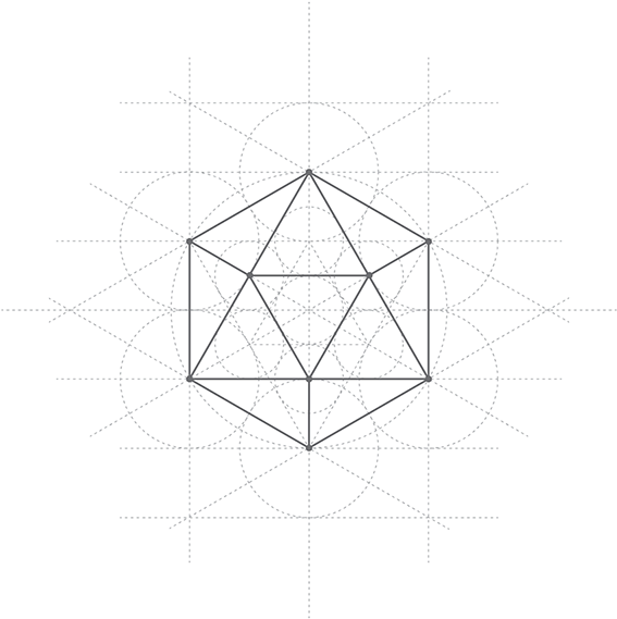 Icosahedron As Omergenc - Triangle (592x592), Png Download
