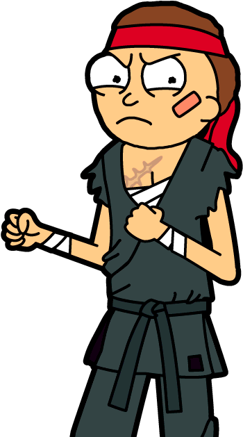 No Mercy Morty - Pocket Mortys No Mercy Morty (364x650), Png Download