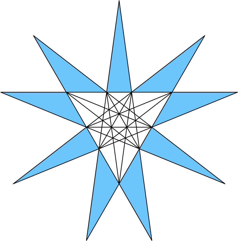 The Stellation Process On The Icosahedron Creates A - Servier Jpg (1000x1000), Png Download