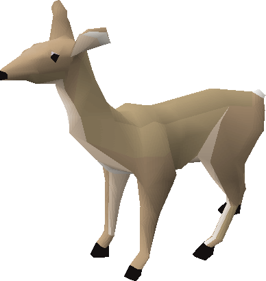 Doe - Roe Deer (388x409), Png Download