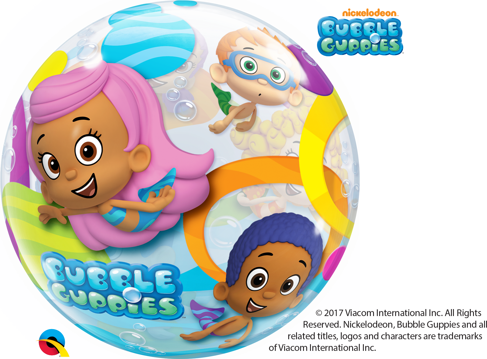 Bubble Guppies (1700x1246), Png Download