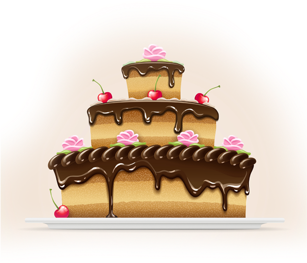 Cake - Fabrica De Bolos Grajau (664x533), Png Download