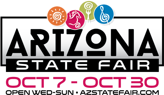 Azsf Dates Logomedium - Arizona State Fair Events 2016 (655x377), Png Download