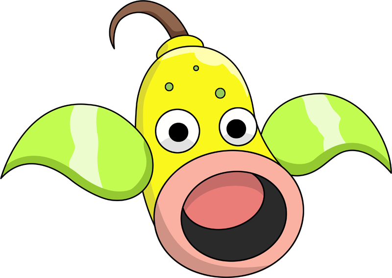 Shiny Weepinbell Pokédex (800x568), Png Download
