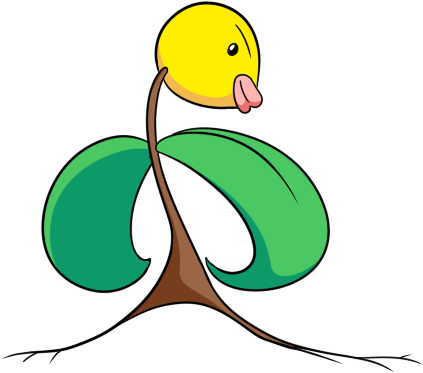 Bellsprout Bell - Duck (443x443), Png Download
