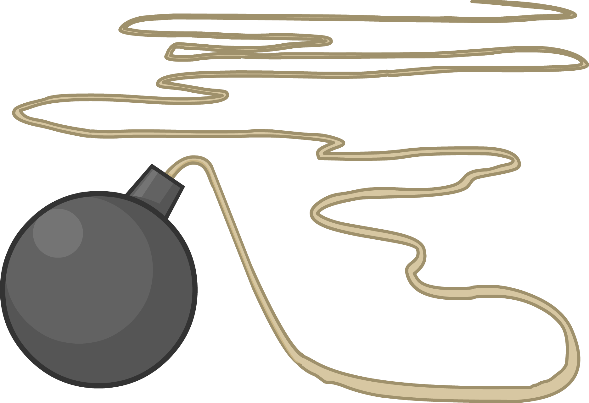 Bomby Long Fuse - Long Fuse (1872x1283), Png Download