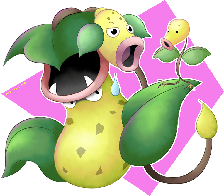 Bellsprout, Weepinbell & Victreebell - Victreebel (764x667), Png Download