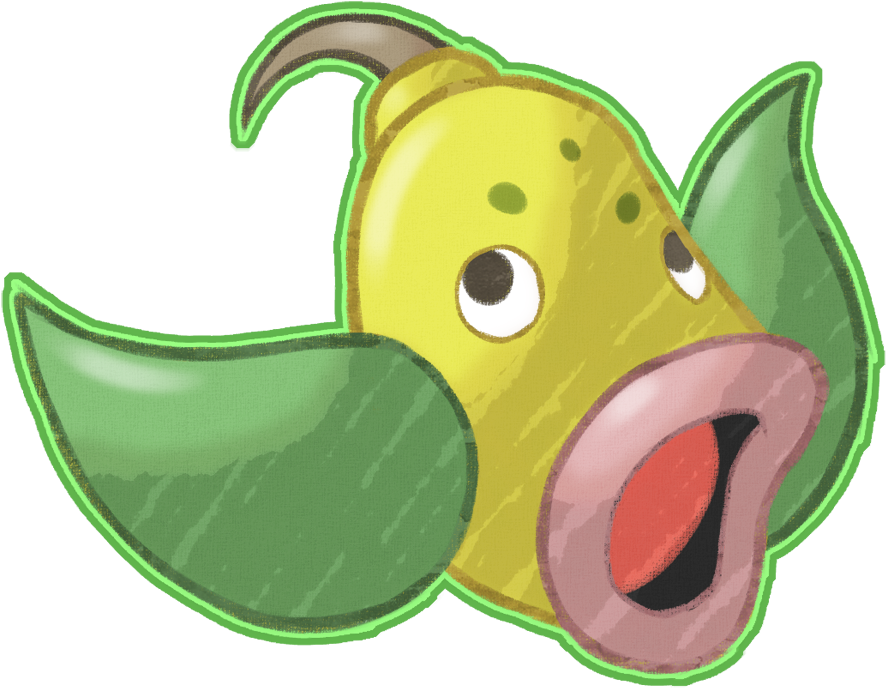 Weepinbell - Cartoon (900x729), Png Download
