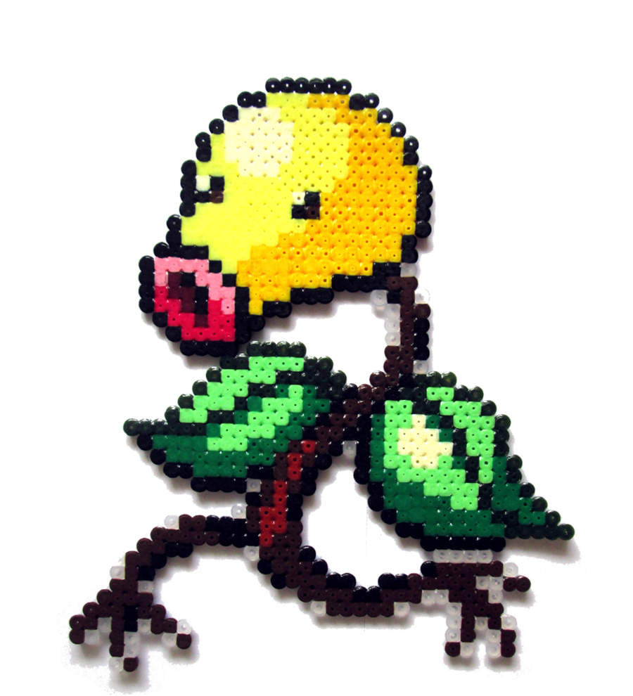 Bellsprout By Aenea-jones - Hama Beads Pokemon Bellsprout (900x1206), Png Download