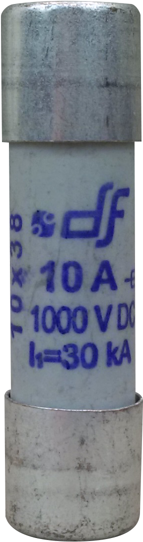 Pv Dc Fuse 10a 1000v - Poster (324x1176), Png Download