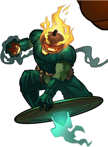 Jack O'lantern Marvel Xp - Jack O Lantern Ultimate Spider Man (360x502), Png Download
