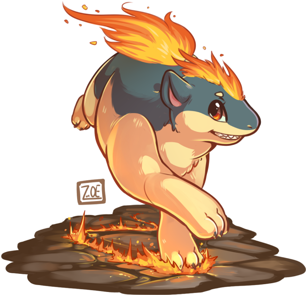 Quilava (700x700), Png Download