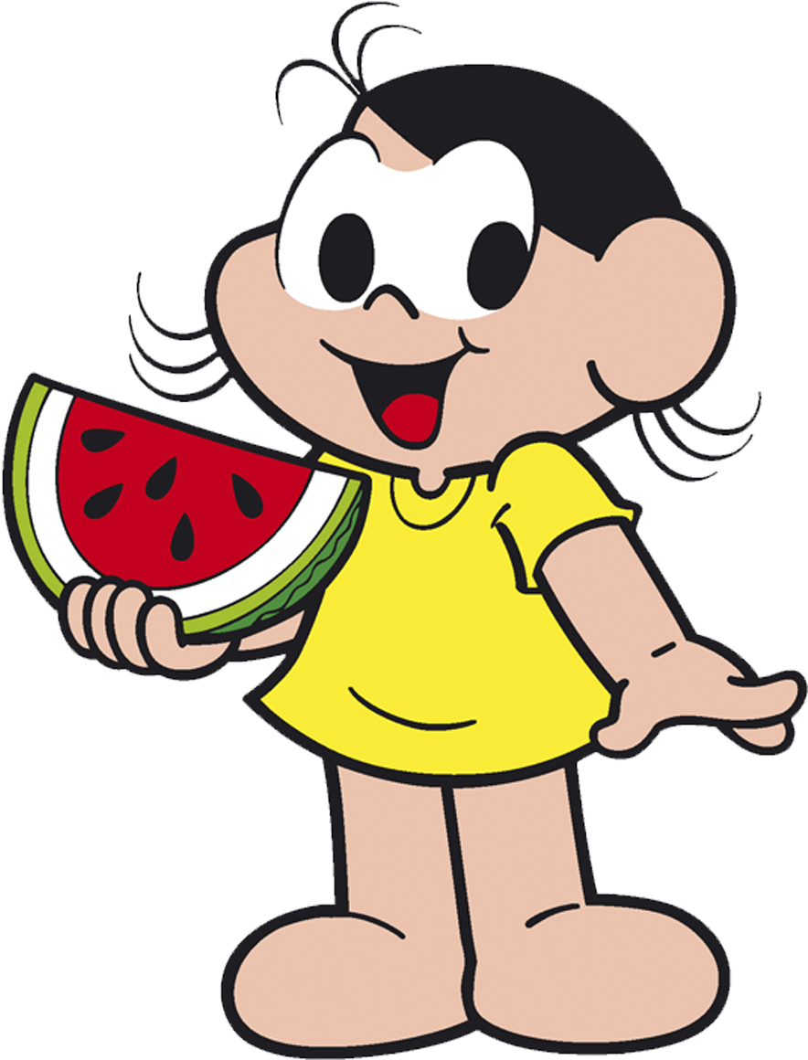Turma Da Monica Magali 04 - Magali Da Turma Da Monica (1200x1200), Png Download