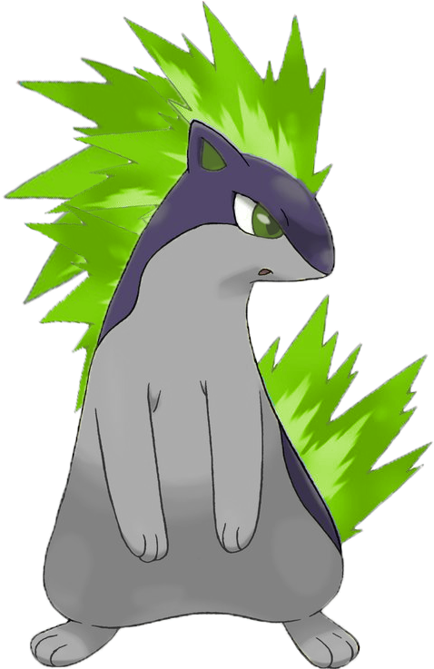 Wasteland Quilava Fire/poison - Draw Pokemon Quilava (736x736), Png Download