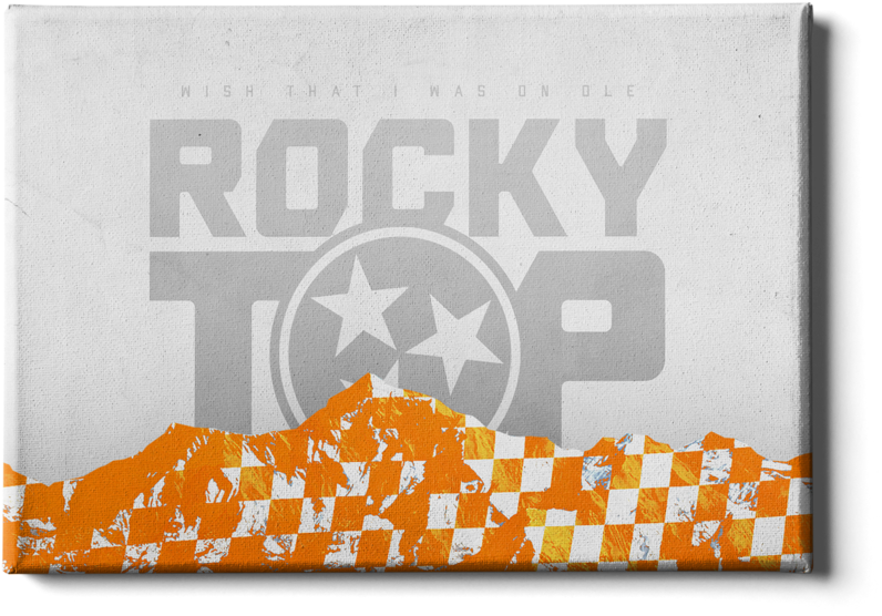 On Ole Rocky Top - University Of Tennessee Football Designs (900x900), Png Download