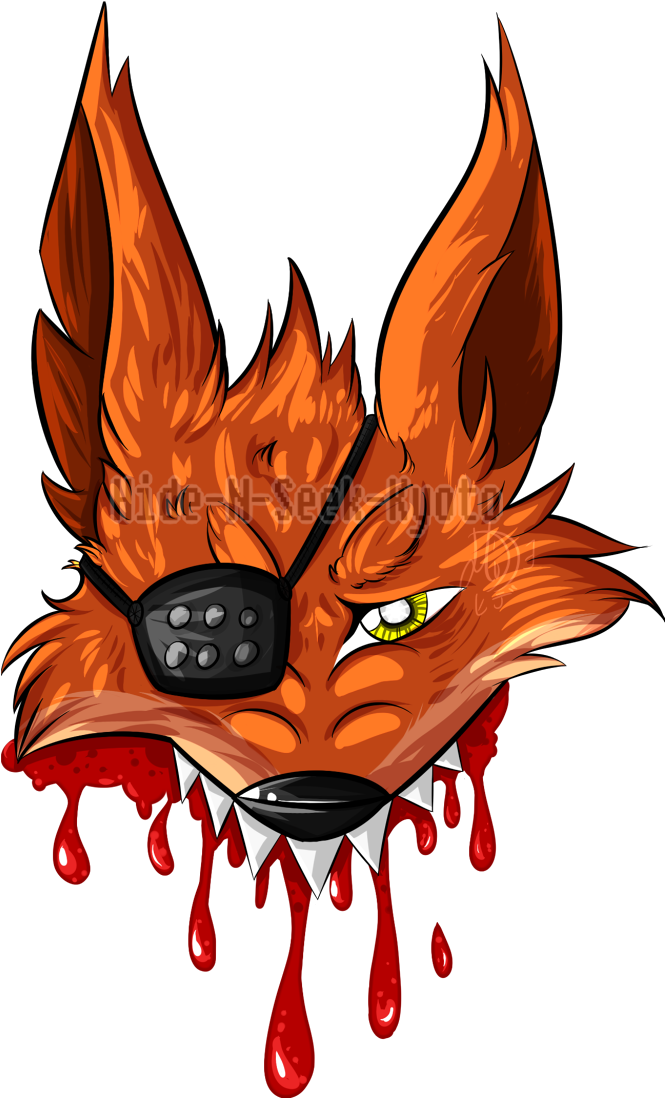 [fnaf - Foxy] - Art (714x1121), Png Download