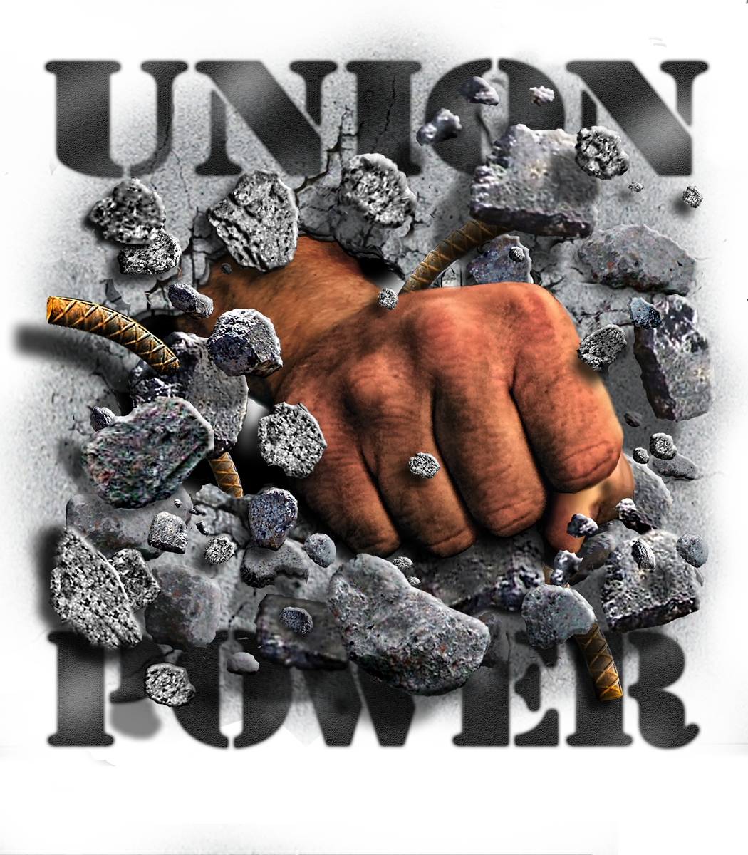 #828 Union Power Fist (1050x1200), Png Download