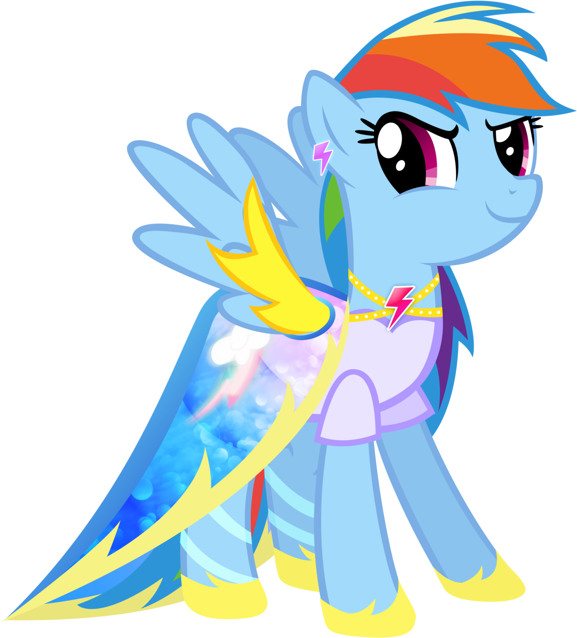 Post 28004 0 23172400 1406780525 Thumb - Mlp Rainbow Dash Dress (1280x1334), Png Download