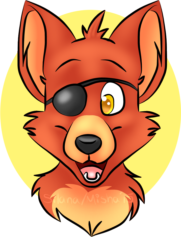 Fnaf - Foxy Fox - Cartoon (788x1010), Png Download