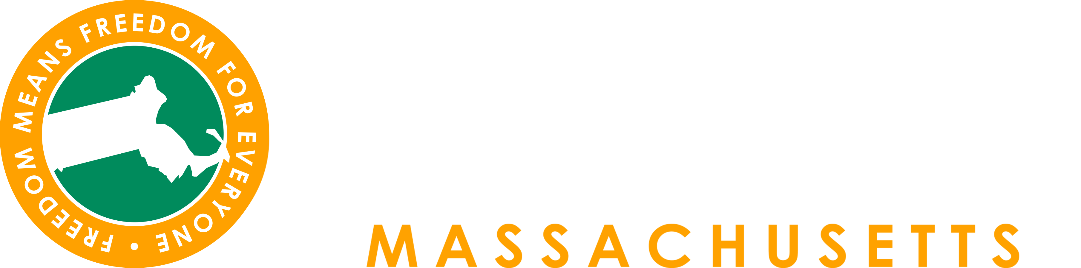 Freedom For All Massachusetts Logo Freedom For All - Itu School Of Mechanical Engineering (3619x900), Png Download