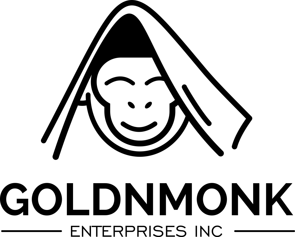 Goldnmonk Logo - Goldnmonk (1002x806), Png Download