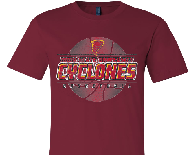 Iowa State - College T Shirts (652x553), Png Download