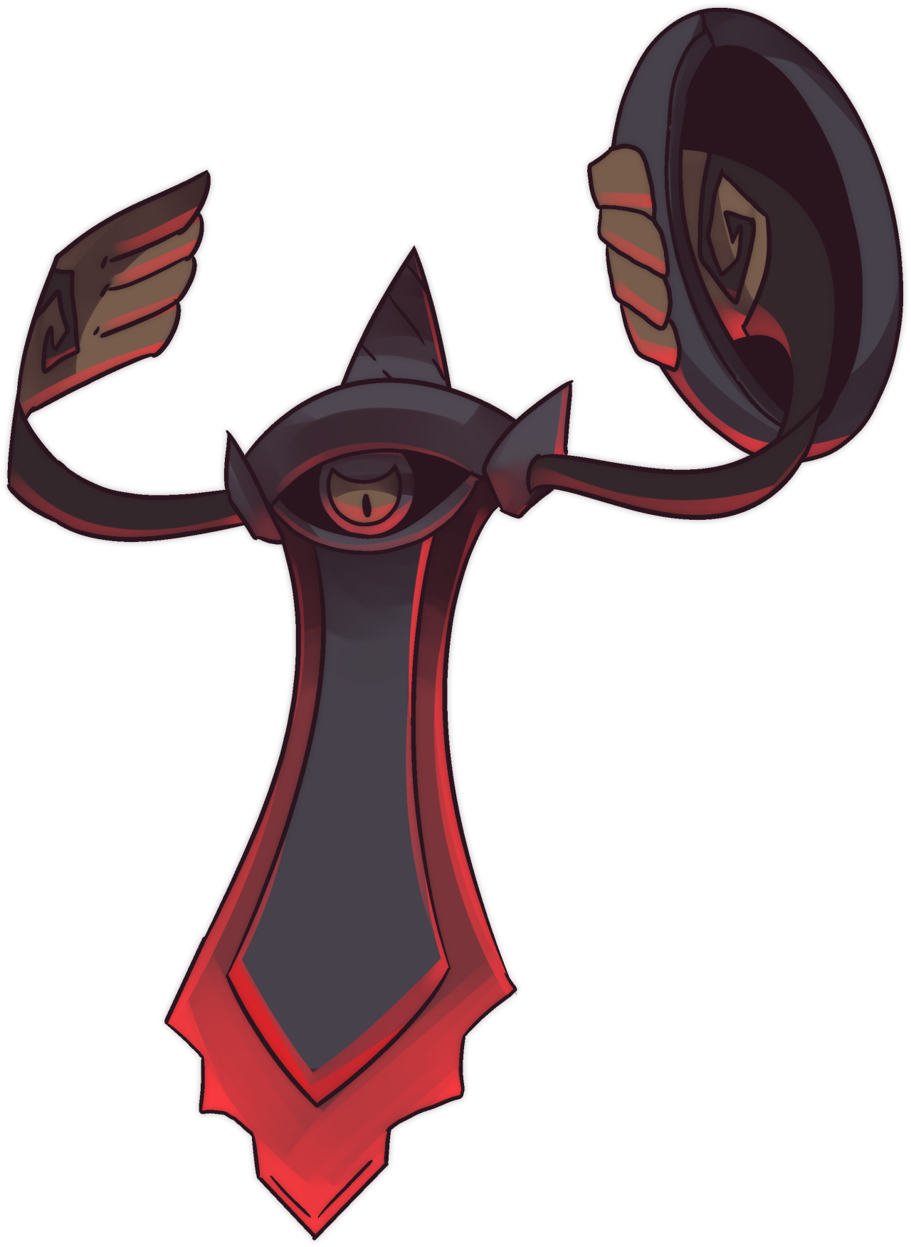 Shiny Gillguard - Aegislash Shiny Png (1280x1751), Png Download
