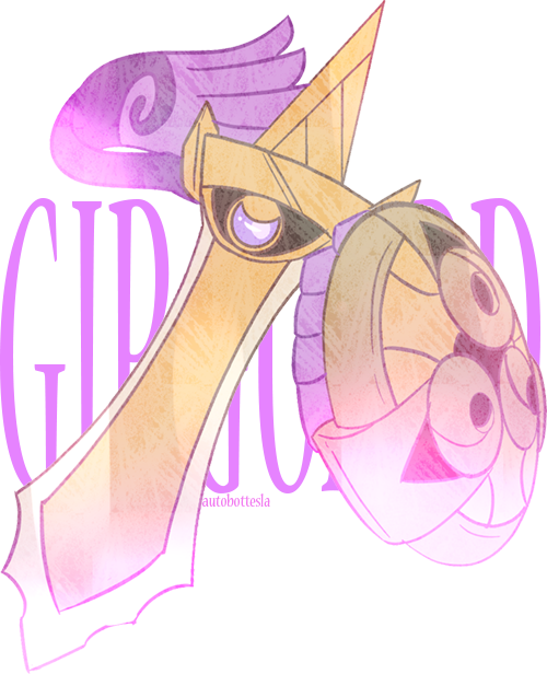 I Was Bored So I Drew An Extra Girguard - Cartoon (500x616), Png Download