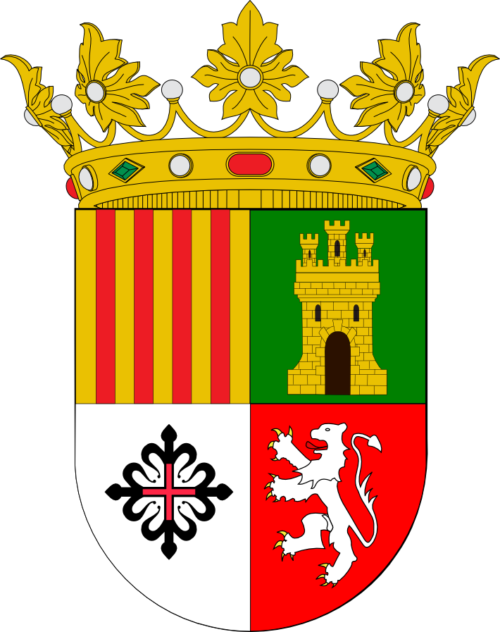 Escudo De Silla - Official Symbol Of Madrid (710x897), Png Download