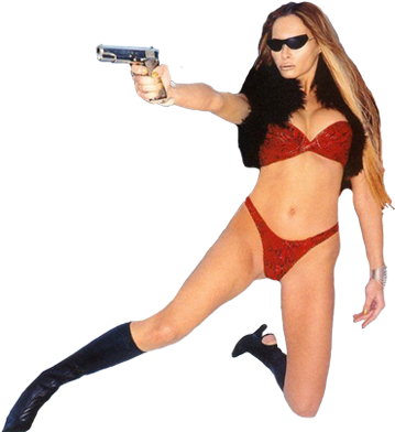 S8ldjg9 - Melania Trump Model Gun (362x403), Png Download