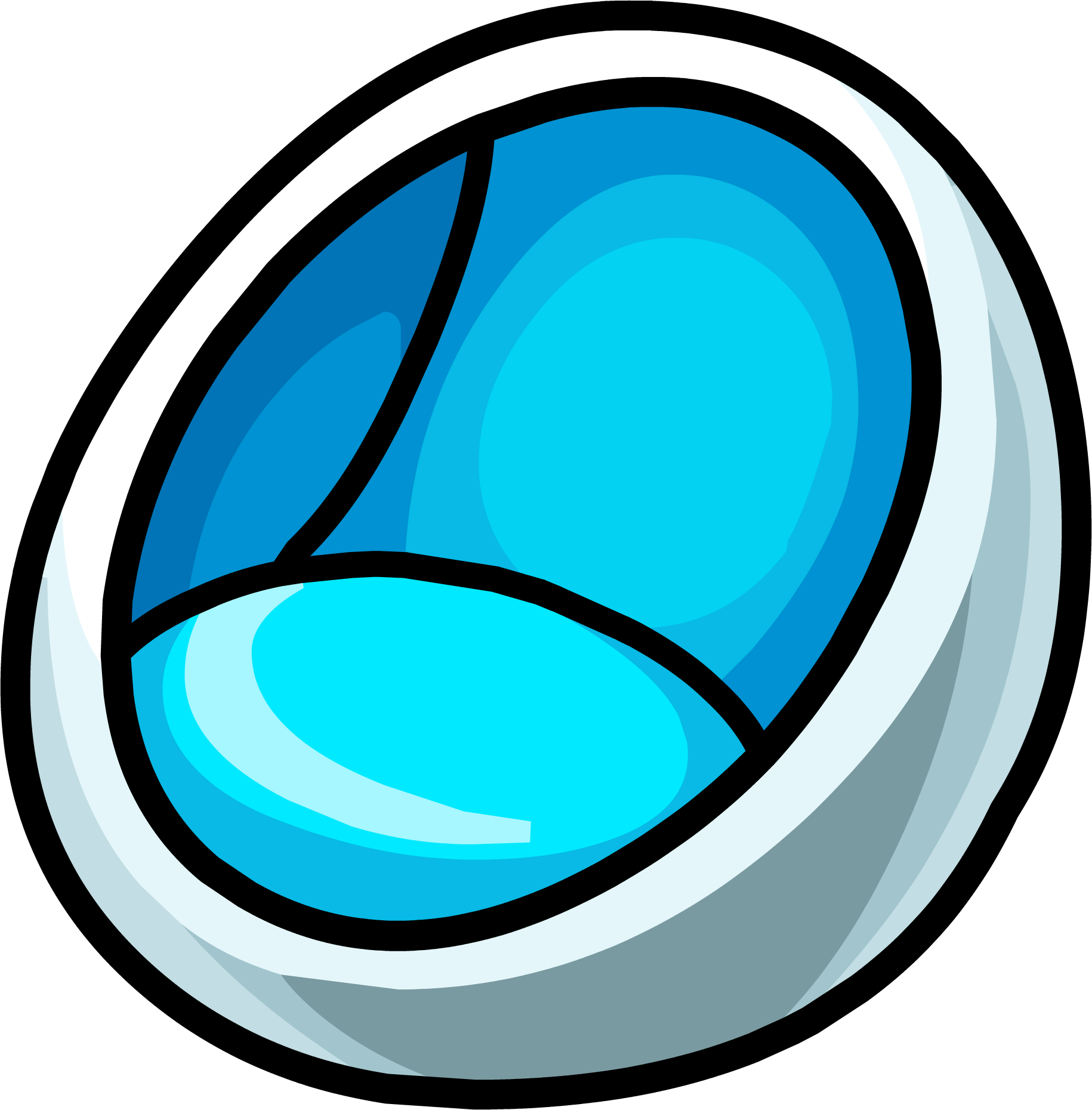 Galacticpodchair - Club Penguin Silla Png (1830x1860), Png Download