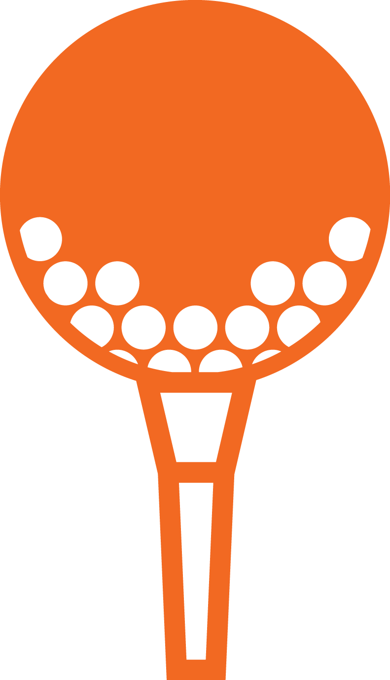 Syf Icon Golf Orange - Ville De Saint Etienne (791x1380), Png Download