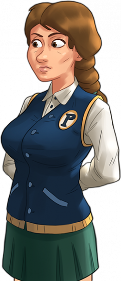 Annie - Summertime Saga Mrs Bissette Porn (250x579), Png Download