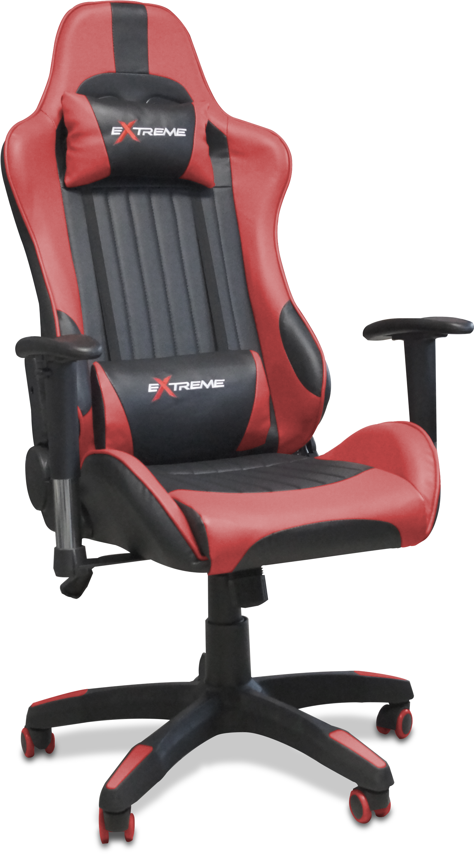 Silla Gamer Tapizada En Simil Cuero Con Posabrazos (3500x3500), Png Download