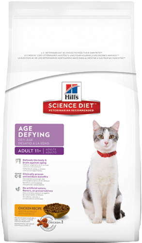 Sd Adult 11 Plus Age Defying Cat Food - Science Diet Dog Food Active (500x500), Png Download