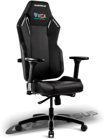 Quersus Chair V500/vca - Siege Gaming Vitality (394x500), Png Download