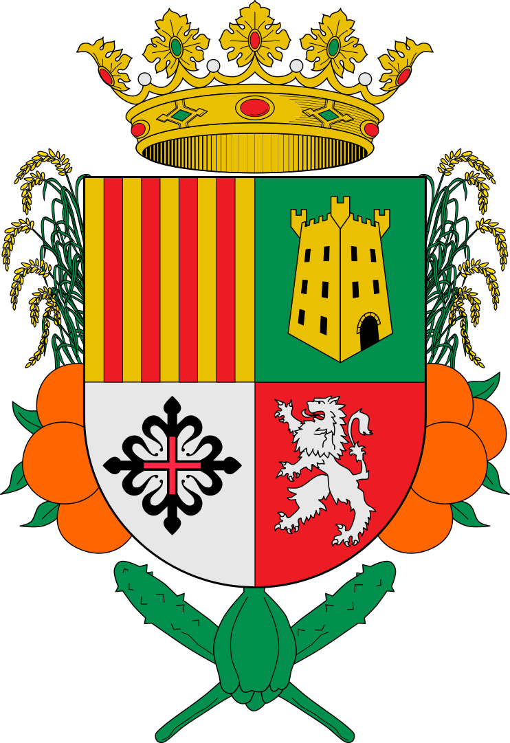 Escut De Silla Ornamentat - La Spada E La Croce: Guida Alla Conoscenza Dei Grandi (411x599), Png Download