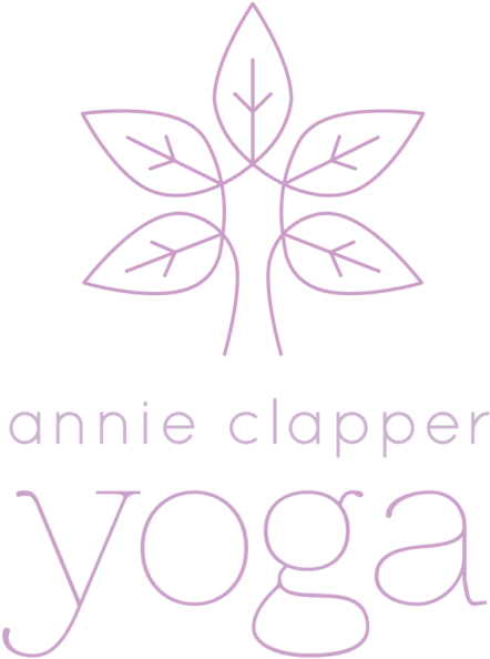 Annie Clapper Yoga Logo Color Vertical (1000x714), Png Download