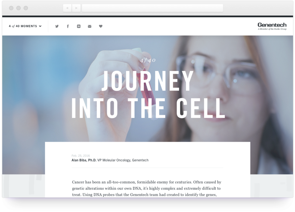 Tnflnt Genentech 40th 06 - Portable Network Graphics (1000x719), Png Download