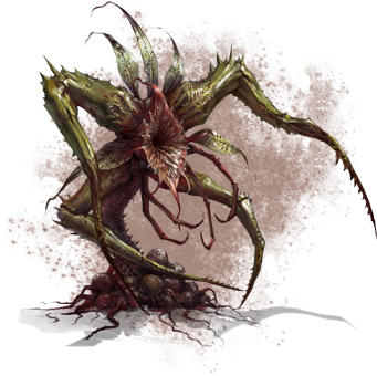 Concept Art Strangler - Elder Scrolls Monster Art (362x339), Png Download