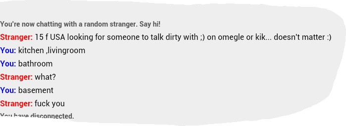 Trolling All The Way - Omegle (699x256), Png Download