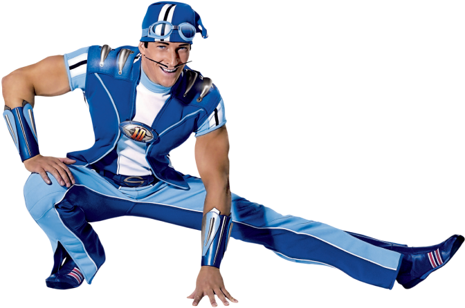 Sportacus In "lazy - Lazy Town Sportacus (700x467), Png Download